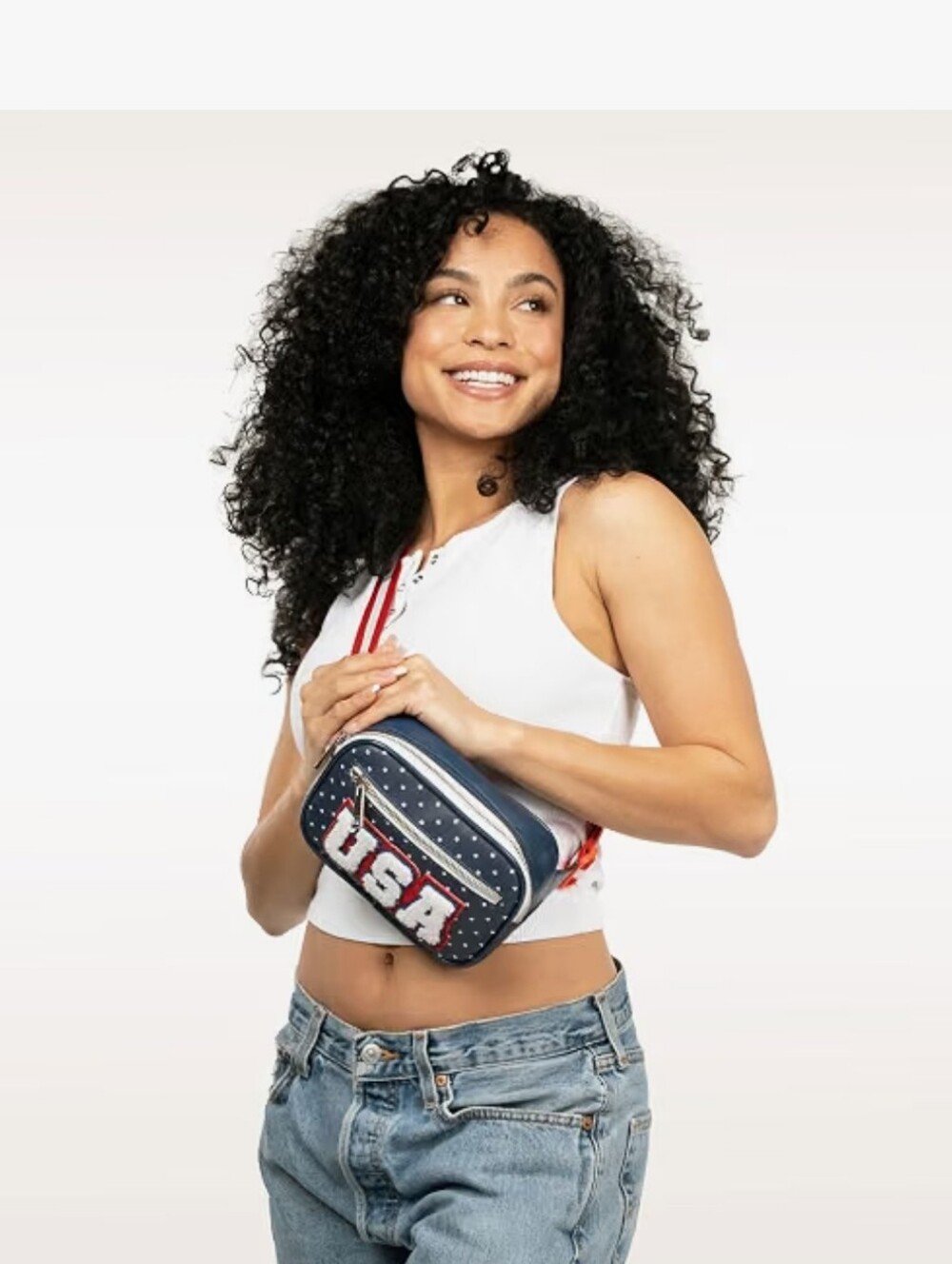 NWT Tipsy Elves Team USA Fanny Pack